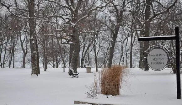 Forest Park Lake Forest IL February 2013