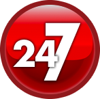24/7 button - Kinnucan Tree Experts & Landscape Company.